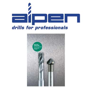 ALPEN DRILL Herramientas para roscar, avellanar y escarpar