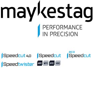 MAYKESTAG Solid carbide countersinks and solid carbide machine reamers